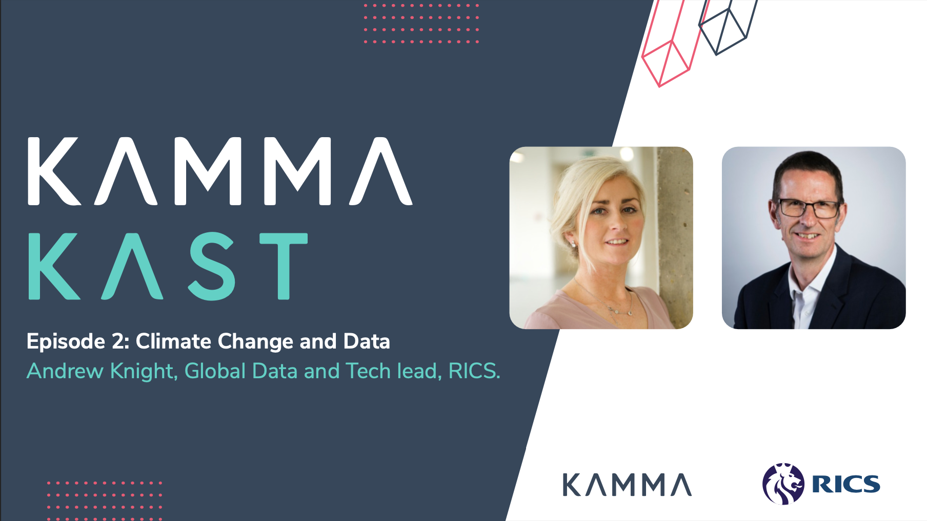 In this second episode of KammaKast, Kamma’s CEO Orla Shields is joined by Andrew Knight, International Data Standards Director at RICS